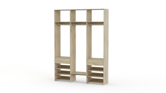 Стеллаж для одежды Мирта 91 BMS - новинка