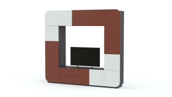 Стенка в гостиную Пенелопа-6 BMS