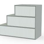 Лестница для кровати Фуксия 2 BMS - Фото 6