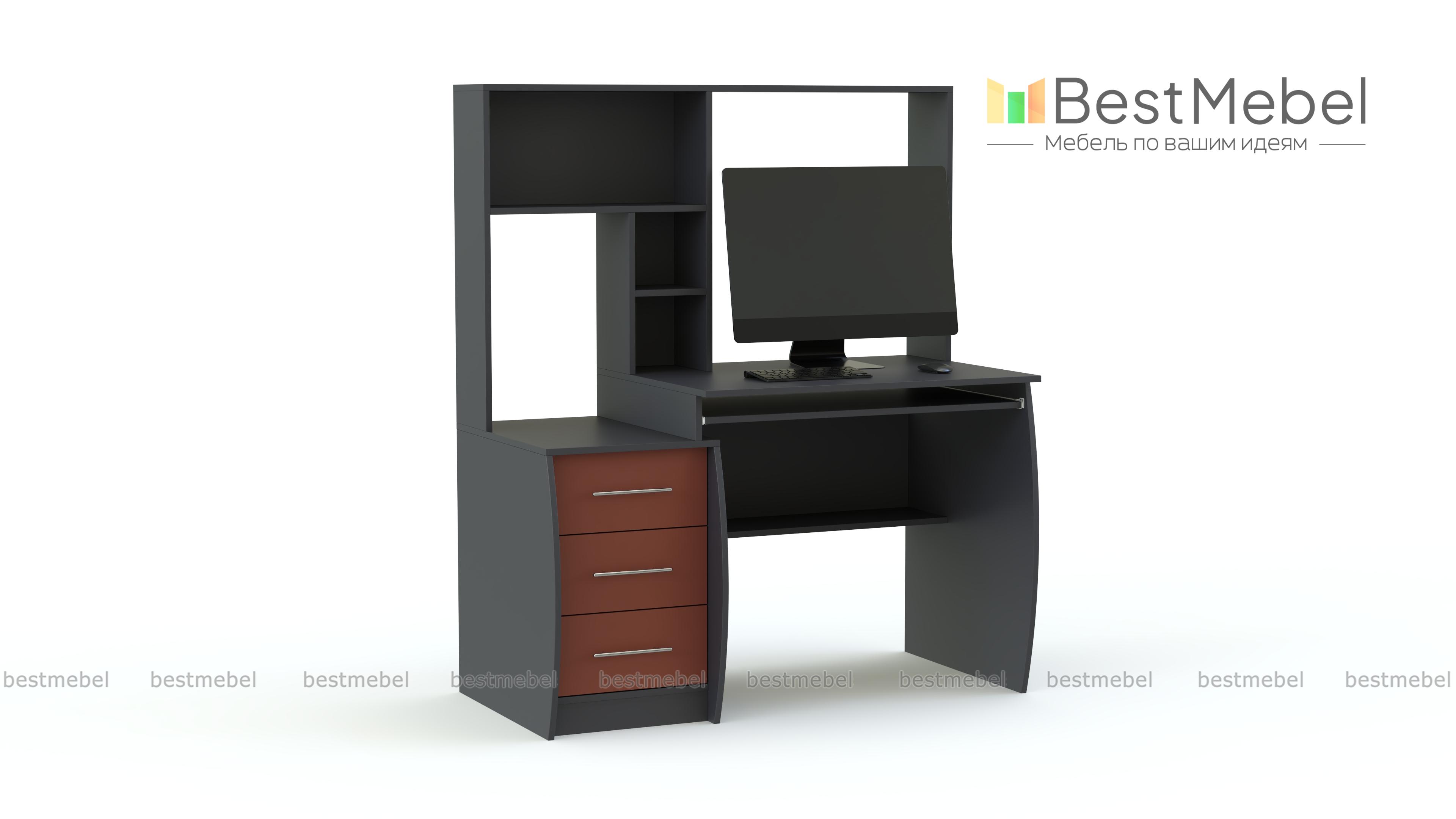 Компьютерный стол МБ 24.1 BMS - Фото