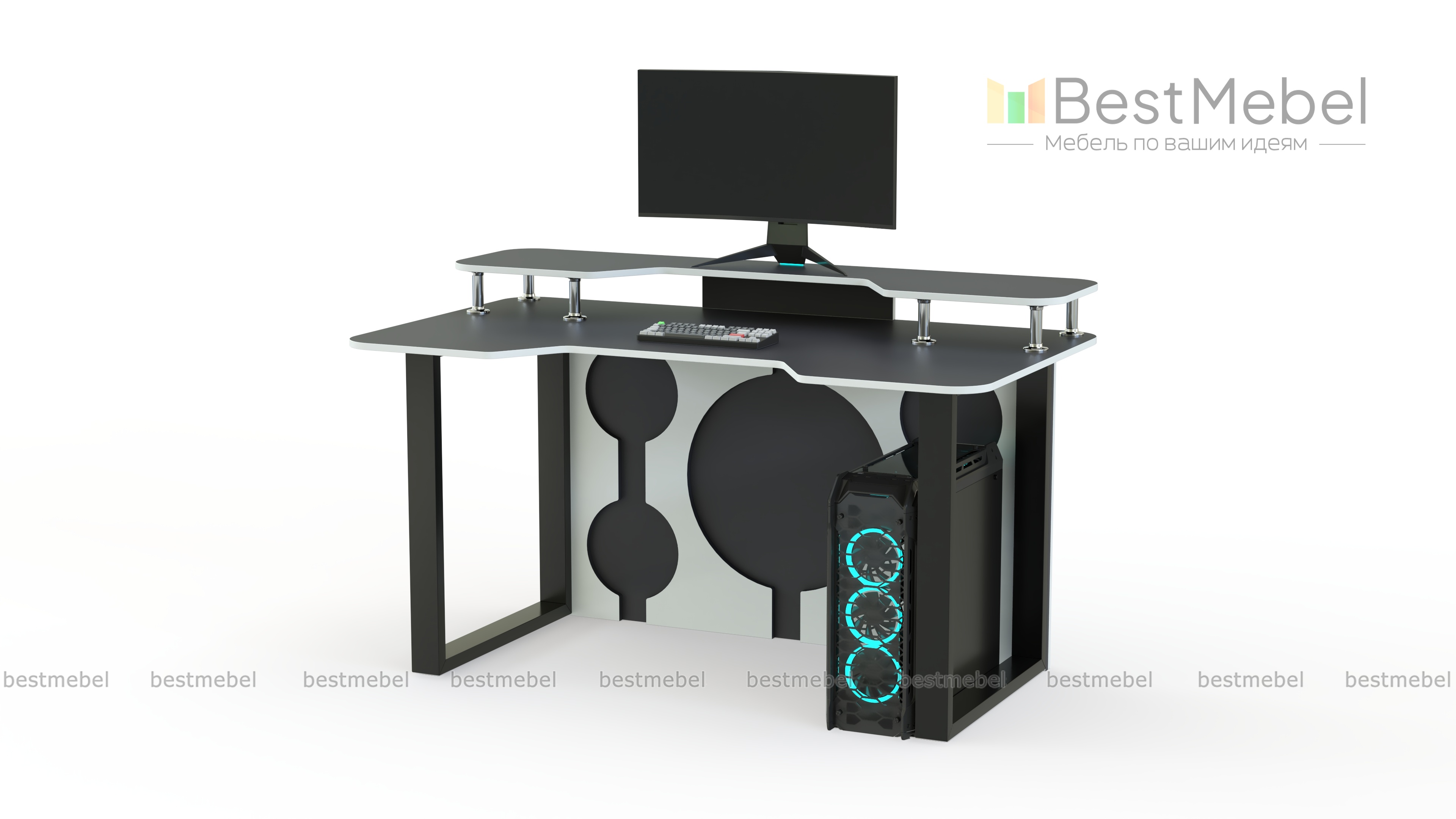 Геймерский стол Брук тип 9 BMS