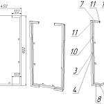 Схема сборки Зеркало Нокс 13 BMS