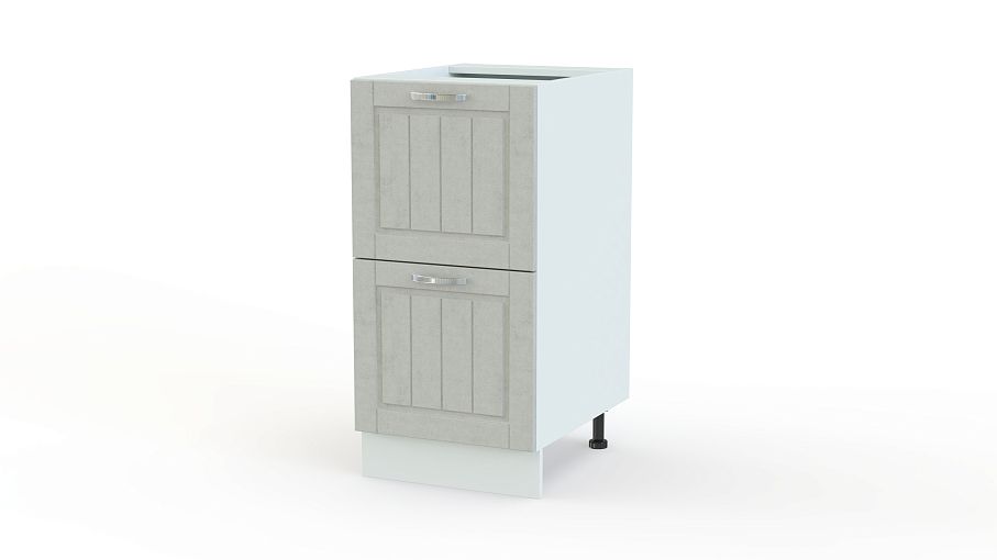 Шкаф нижний Лондон 2 глубоких ящика BMS - Фото