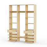 Стеллаж для одежды Мирта 93 BMS - Фото 12