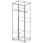 Схема сборки Шкаф распашной Ализе 10 BMS