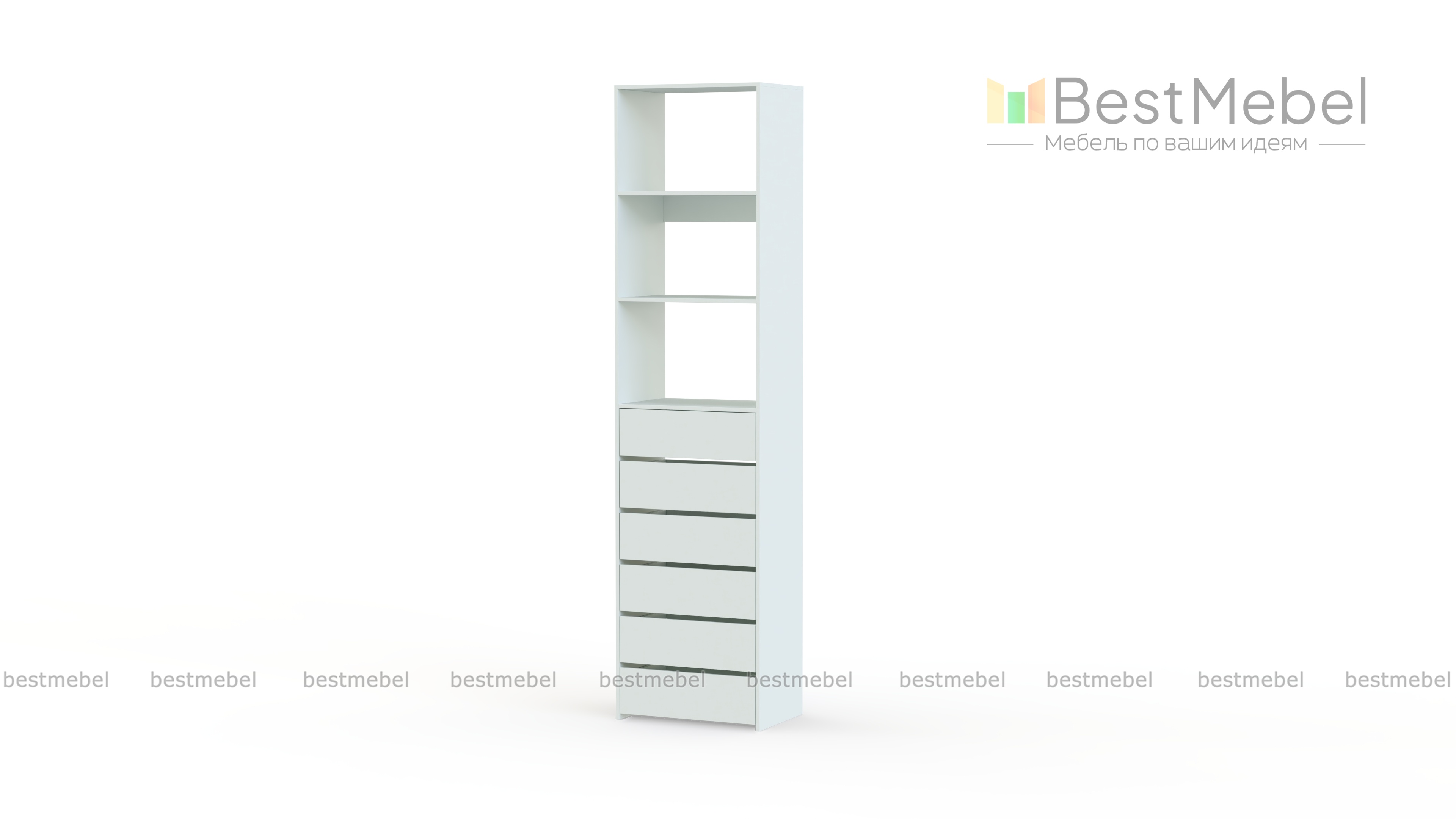 Стеллаж для одежды Мирта 37 BMS