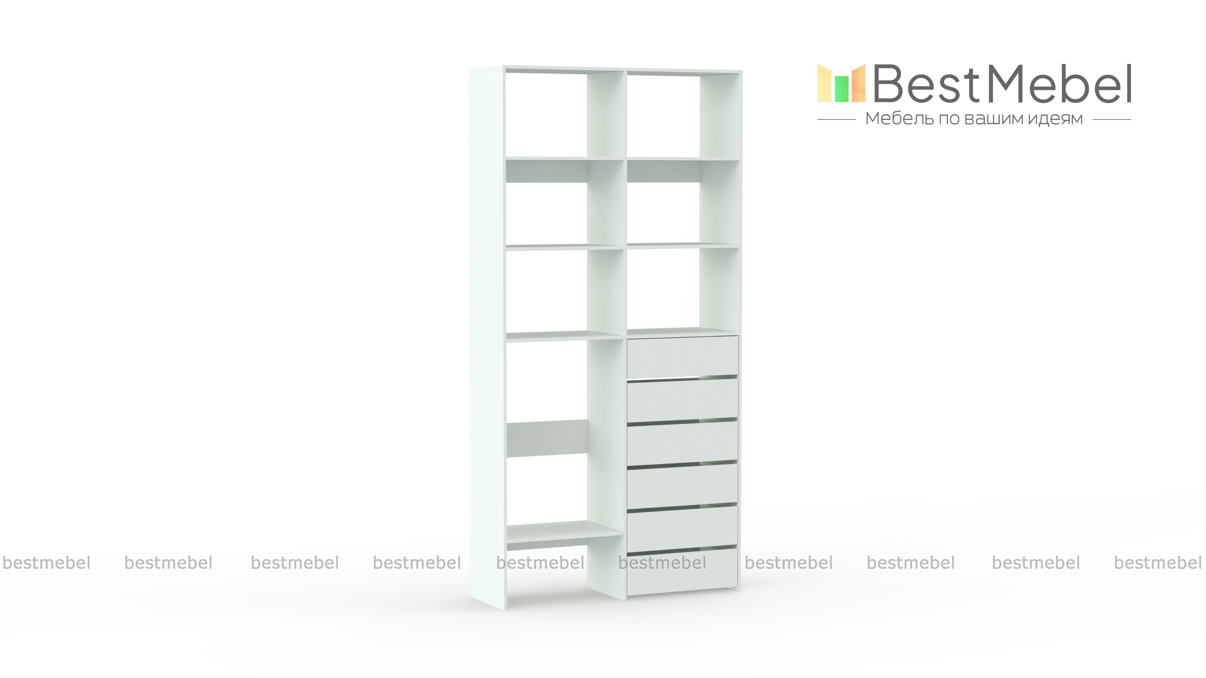 Стеллаж для одежды Мирта 39 BMS - Фото