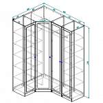 Схема сборки Угловой шкаф Милан 1 BMS