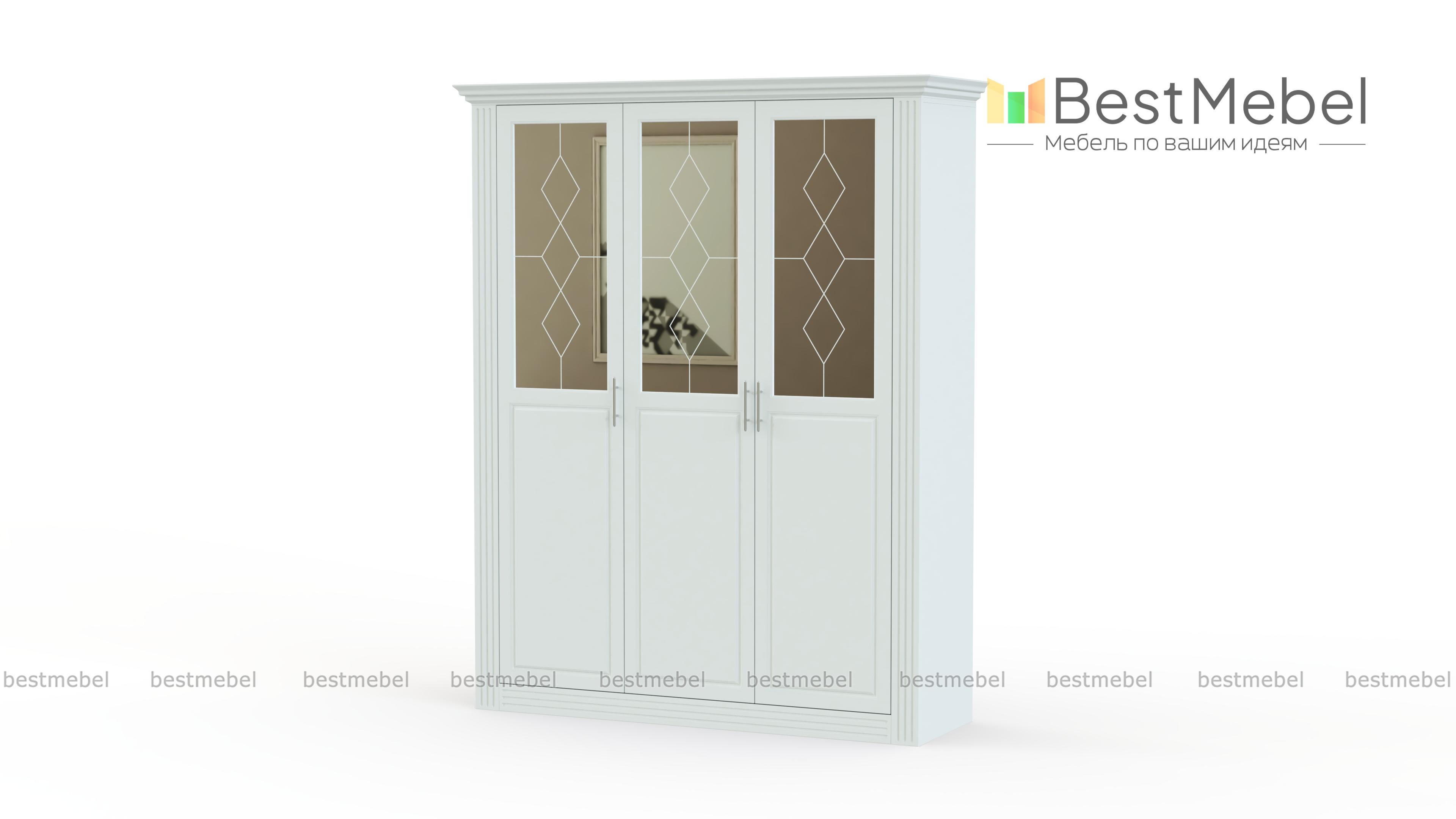 Шкаф распашной Классика 8 BMS - Фото