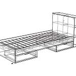 Схема сборки Кровать с ящиком Paris BMS