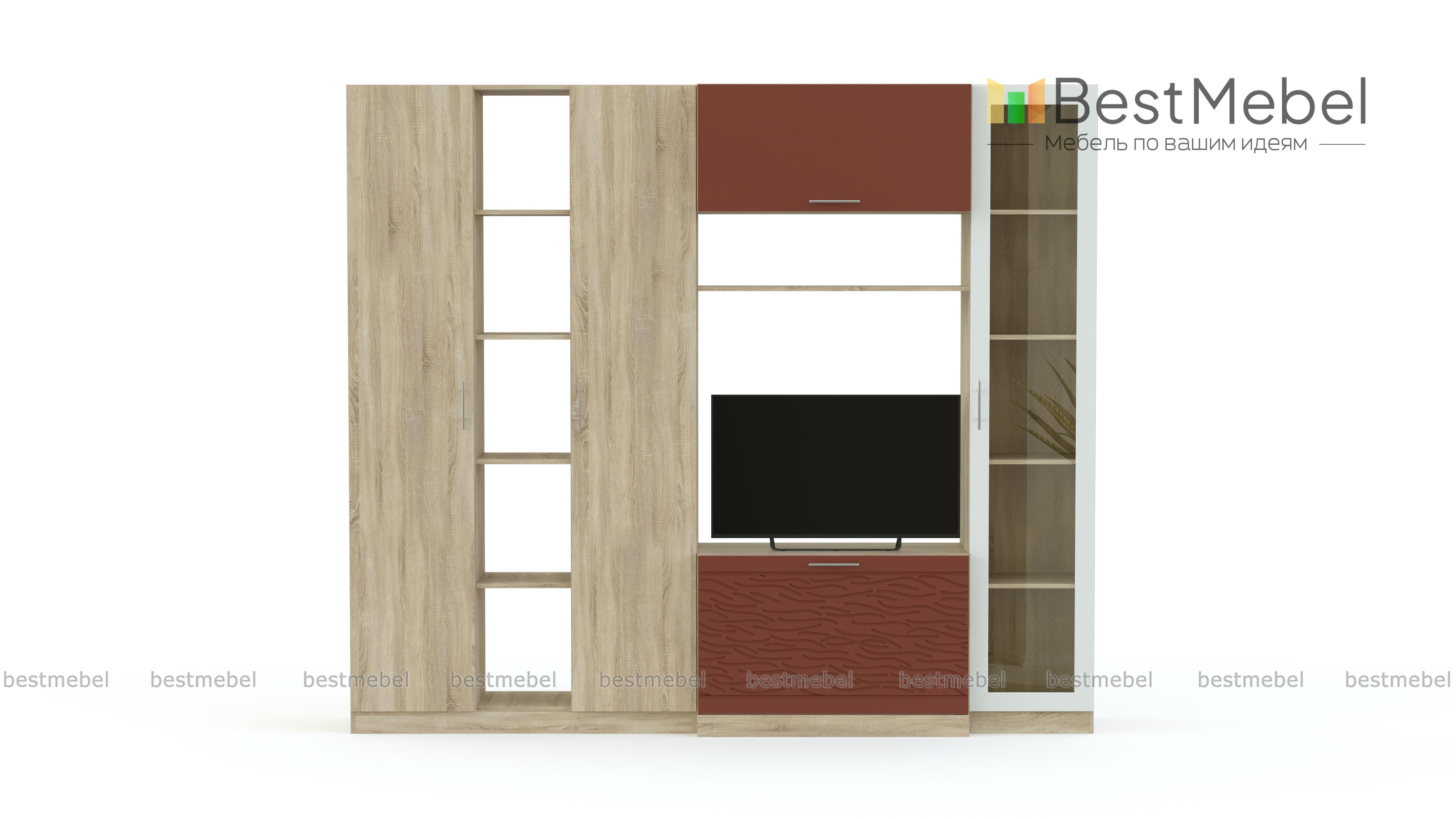 Стенка Вельвет 16 BMS - Фото