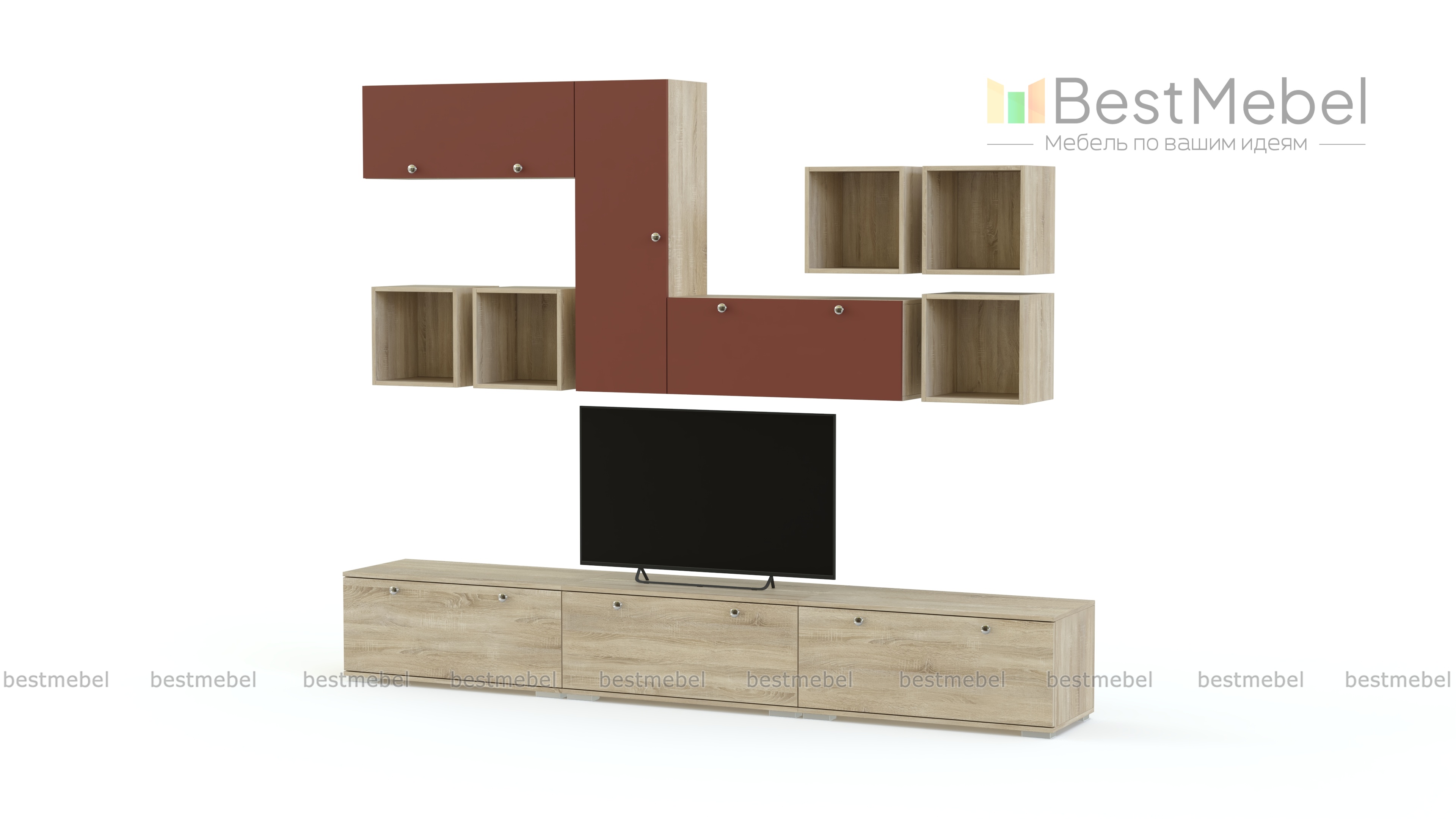 Глянцевая гостиная 7 BMS