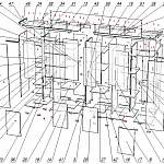 Схема сборки Шкаф комбинированный Марк - 39 BMS