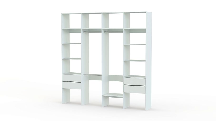 Стеллаж для одежды Мирта 66 BMS - Фото