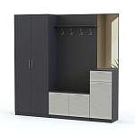 Стенка прихожая Футурино 7 BMS - Фото 6