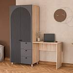 Шкаф со столом Вивьен 4 BMS - Фото 4