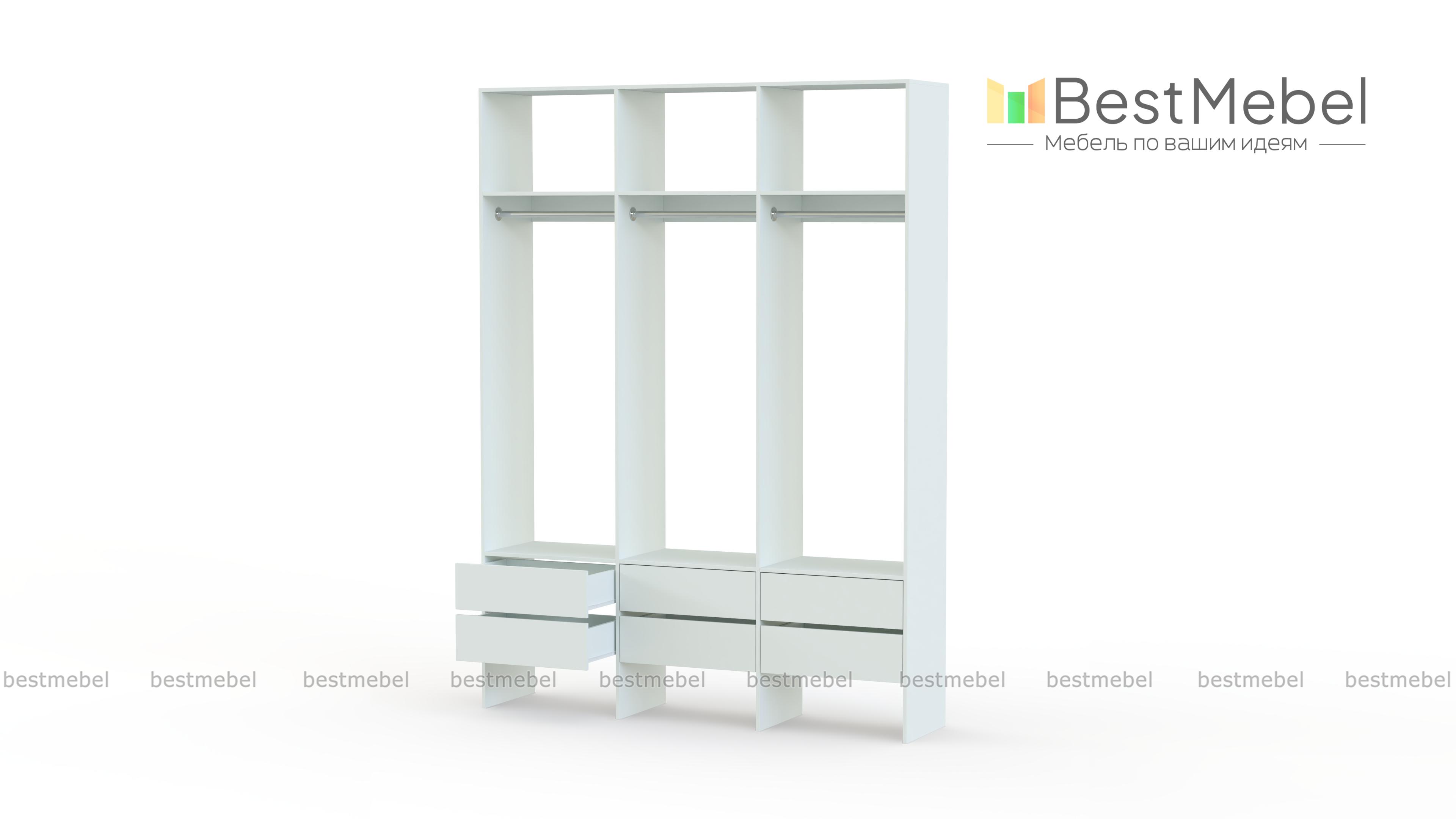 Стеллаж для одежды Мирта 55 BMS - Фото