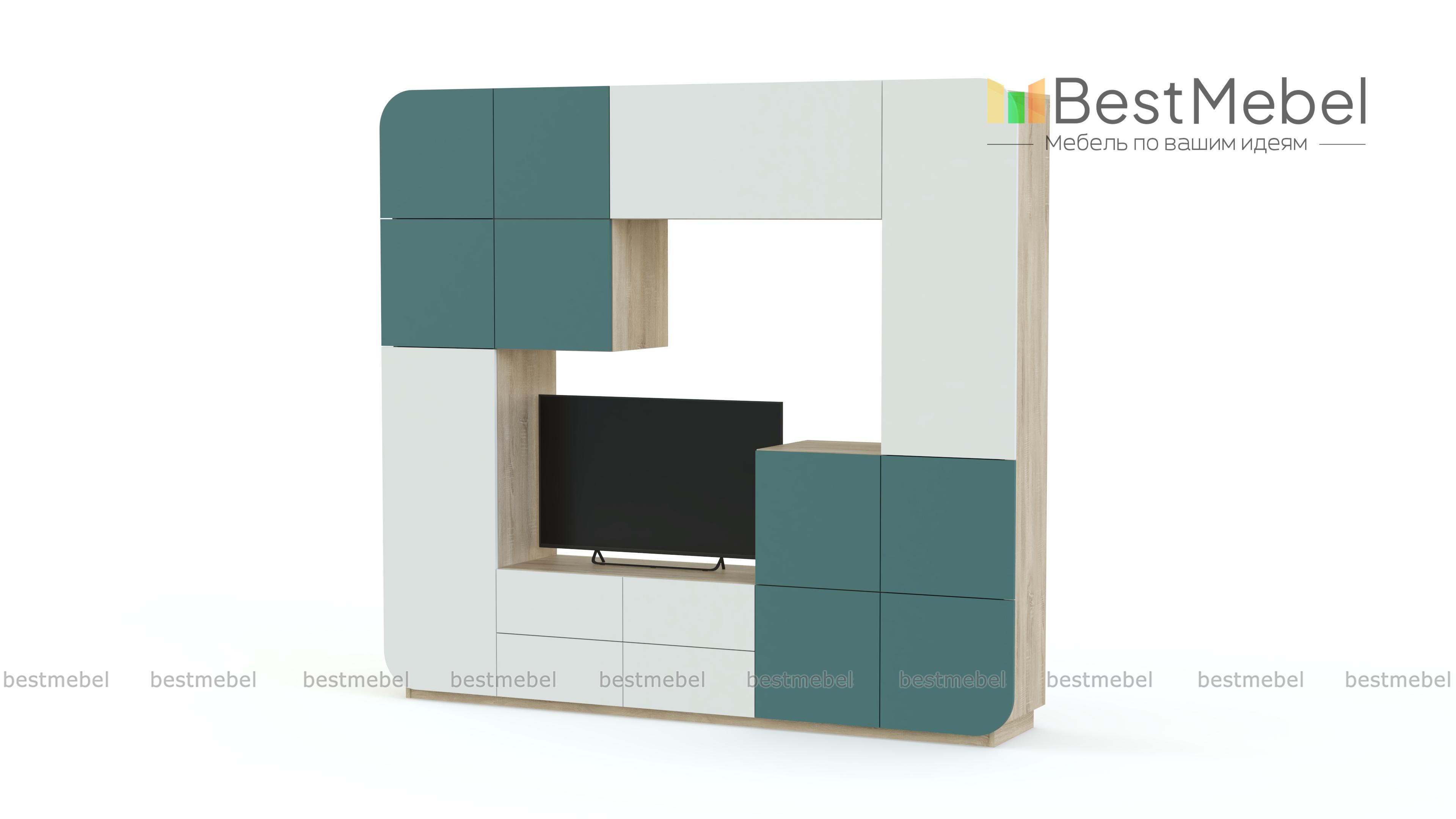 Стенка для гостиной Пенелопа-4 BMS - Фото