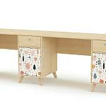 Письменный стол для двоих Эльза 2 BMS - Фото 6