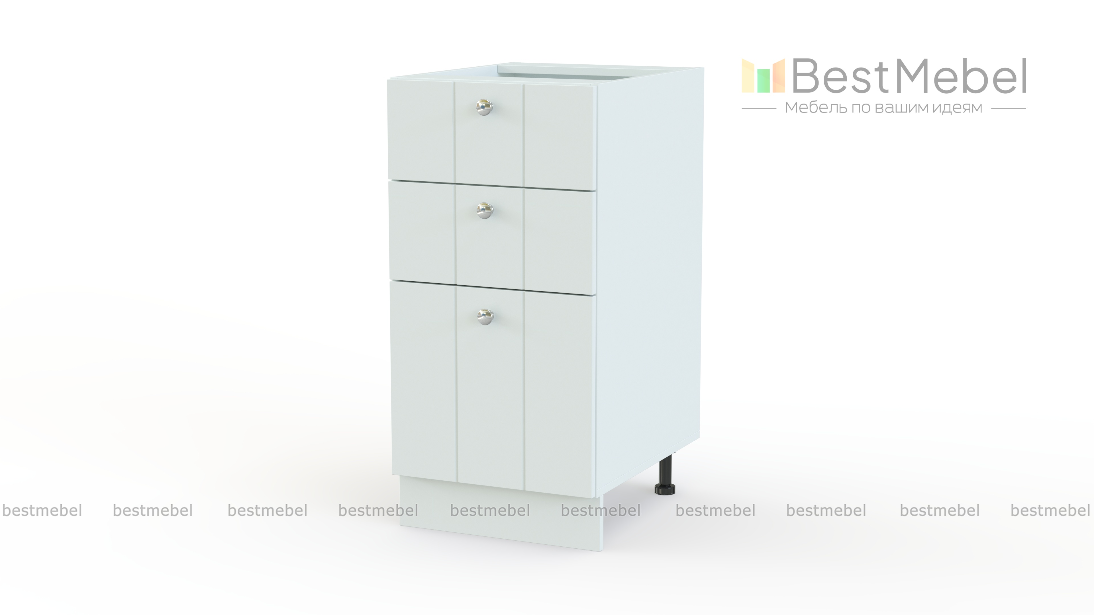 Шкаф нижний с 3-мя ящиками Прованс BMS