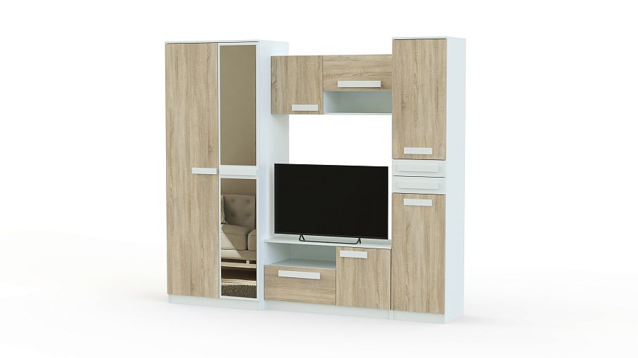 Стенка для гостиной Новелла BMS - Фото