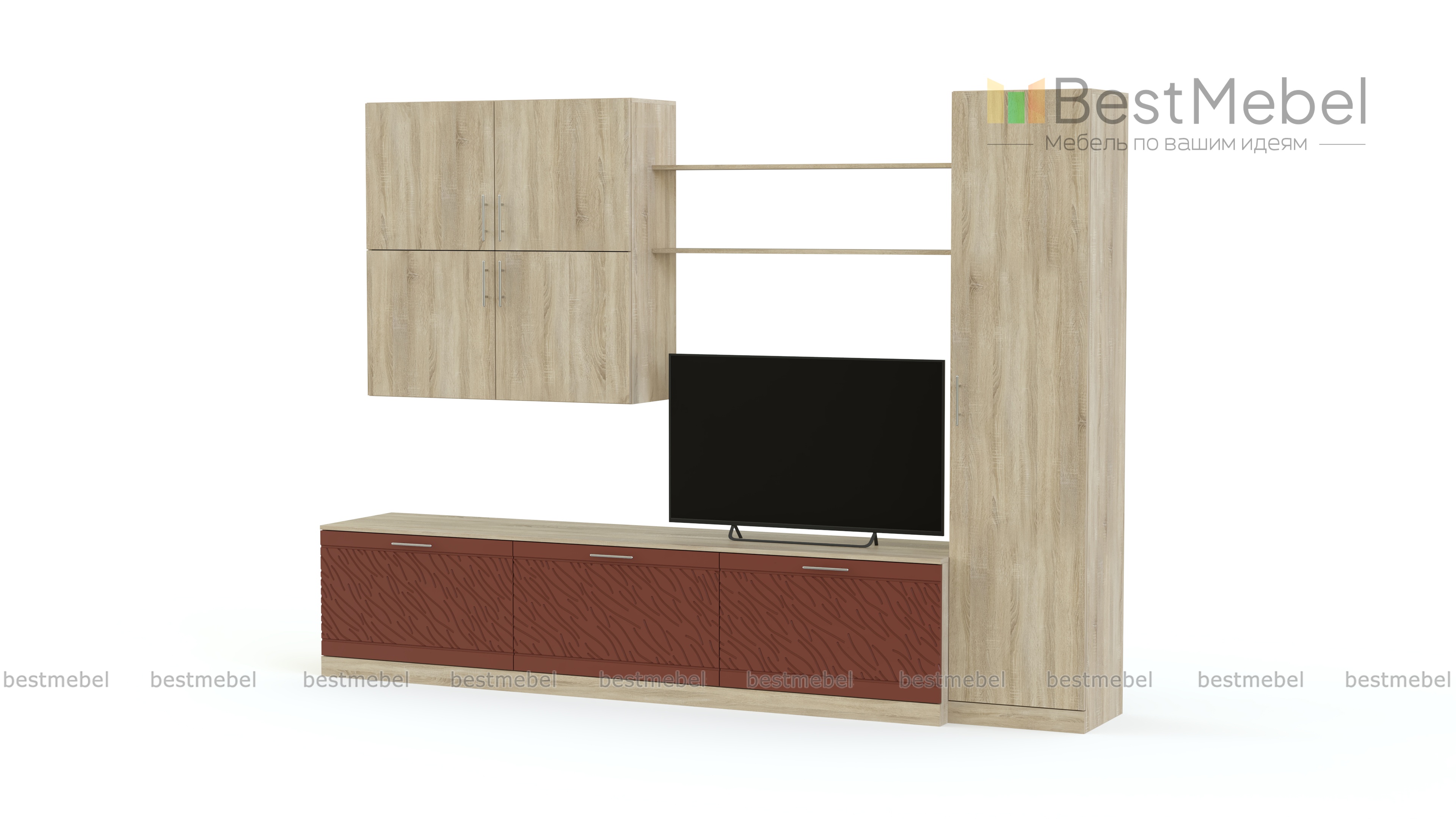 Стенка Вельвет 15 BMS