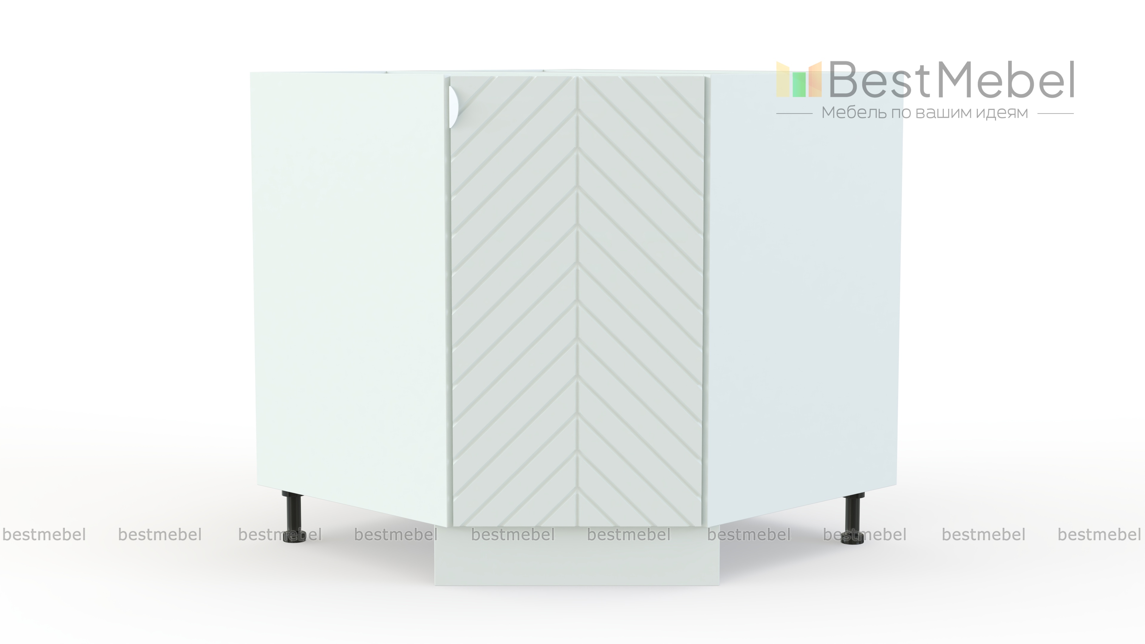 Шкаф нижний угловой (трапеция) Анаис BMS