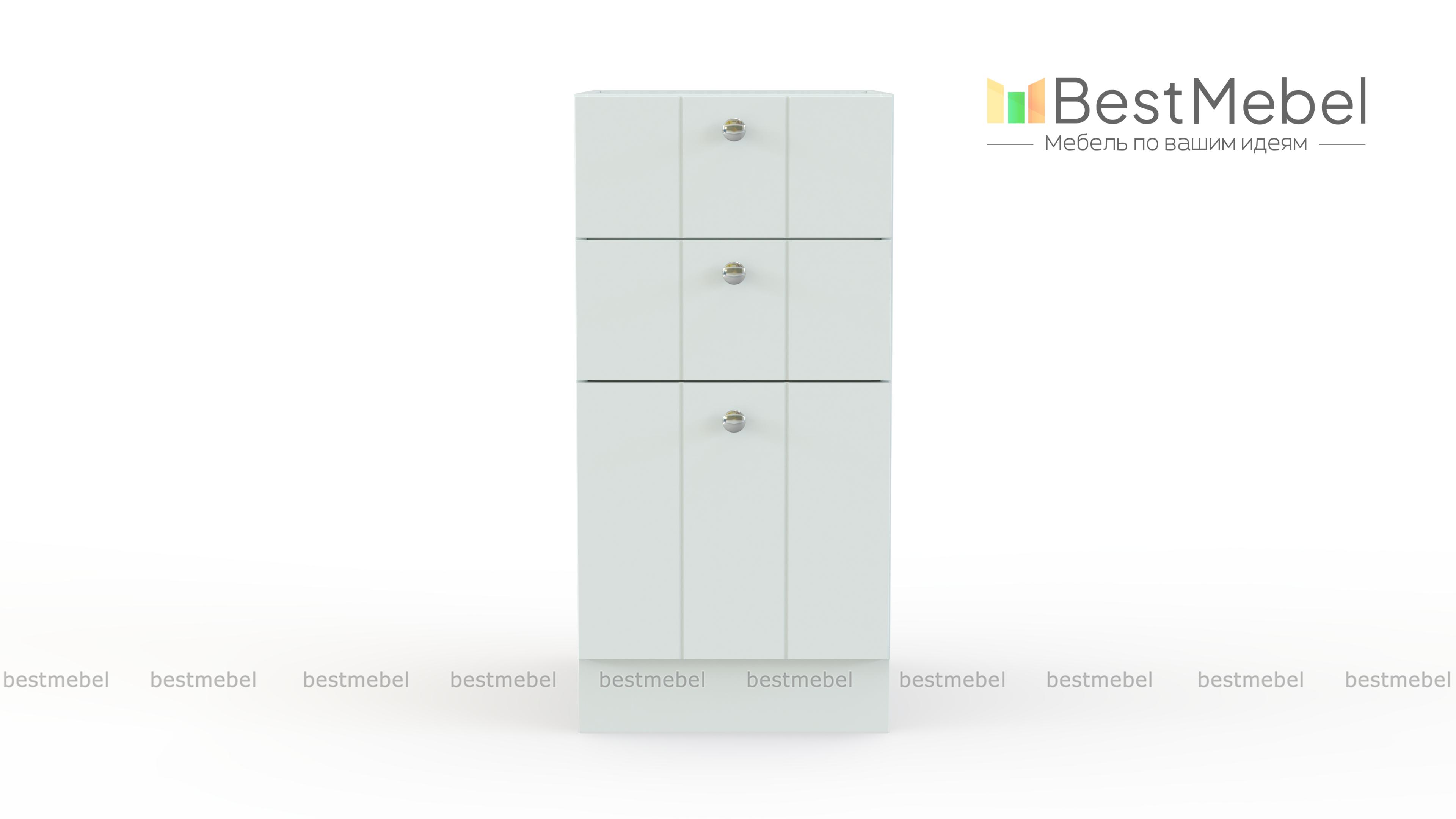 Шкаф нижний с 3-мя ящиками Прованс BMS - Фото