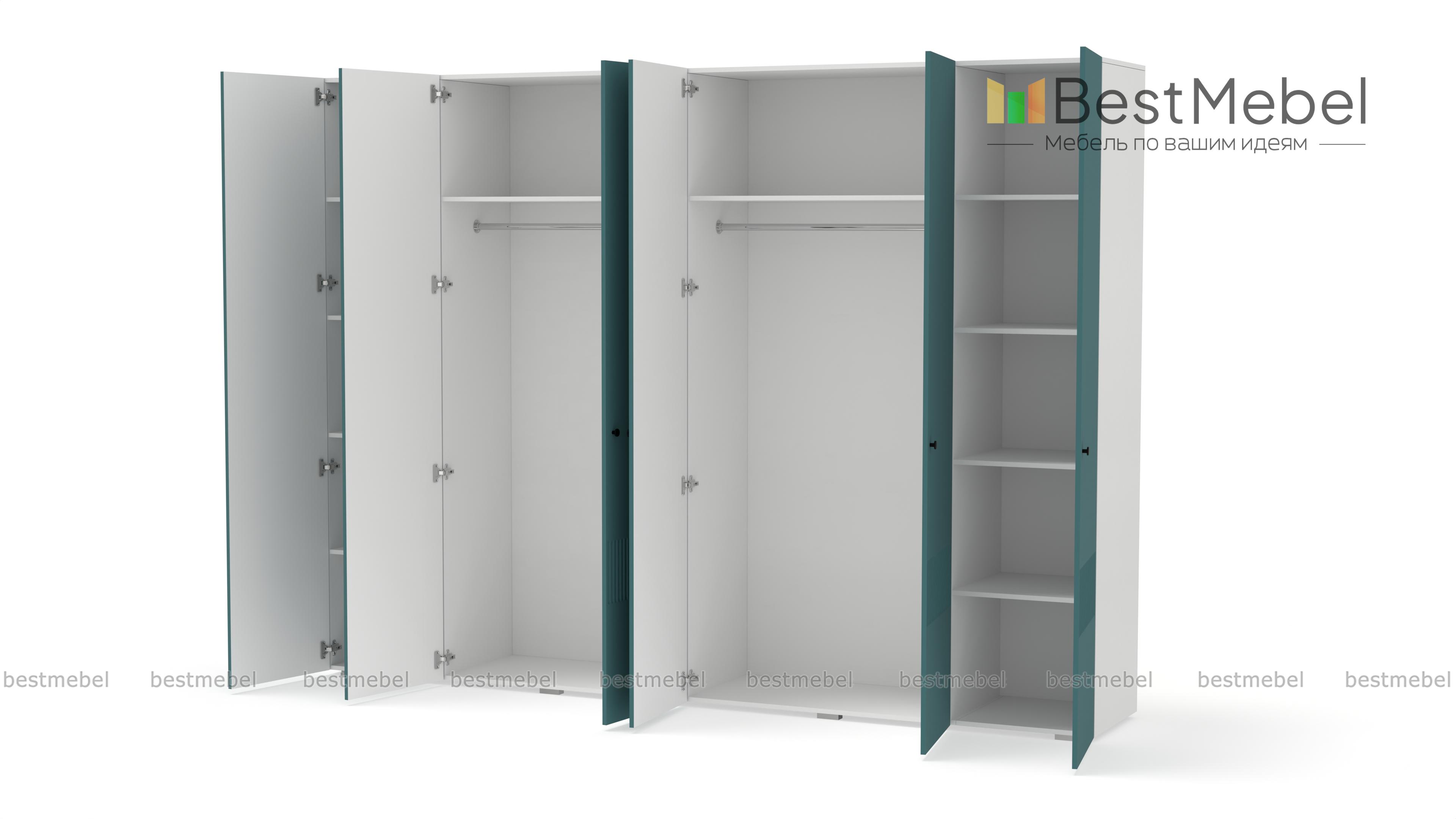 Шкаф распашной Джосс 6 BMS - Фото