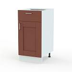 Шкаф нижний с 1-ой дверцей и ящиком Лофт BMS - Фото 7