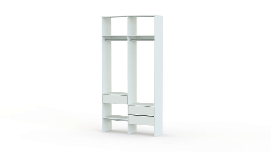 Стеллаж для одежды Мирта 43 BMS - Фото