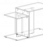 Схема сборки Журнальный столик Cuba 2.0 bm BMS