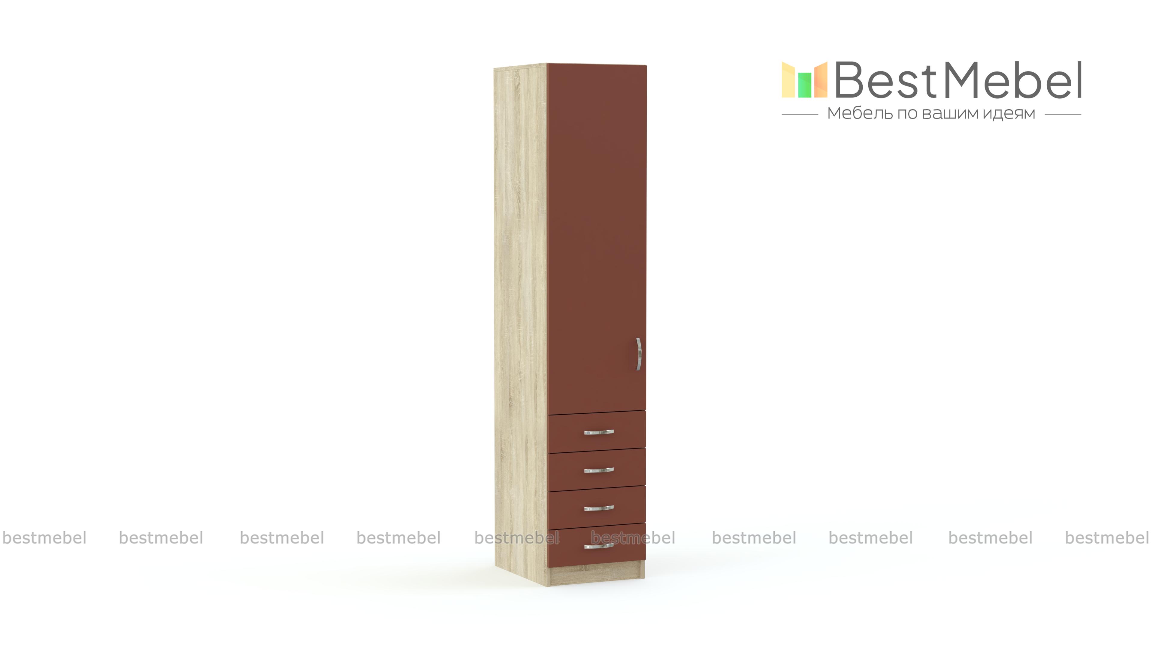 Шкаф-пенал Гармония BMS - Фото